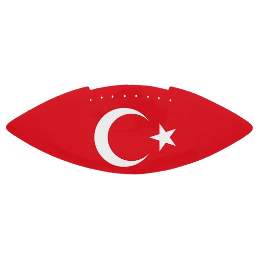 Patriottisch-Amerikaanse football vlag van Turkije (Paneel)
