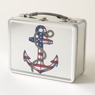 Patriottisch Anker Vintage Vector Design_1