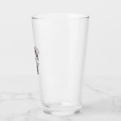 Patriottisch Anker Vintage Vector Design_1 Glas (Links)