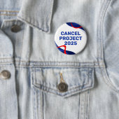 Patriottisch Anti Project 2025 Button Politiek (In situ)