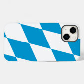 Patriottisch Apple Hoesje-Mate, Beieren Flag Hoesj Case-Mate iPhone Case (Achterkant (horizontaal))