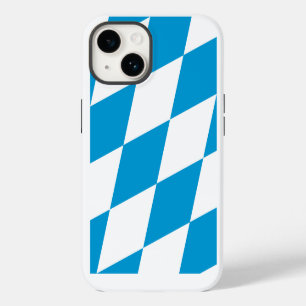 Patriottisch Apple Hoesje-Mate, Beieren Flag Hoesj iPhone 14 Hoesje