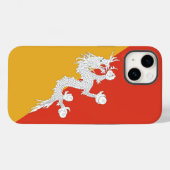 Patriottisch Apple Hoesje-Mate, Bhutan Flag Hoesje