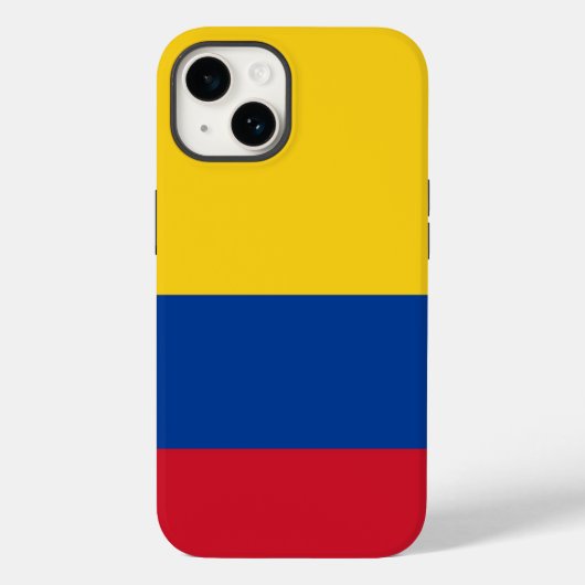Patriottisch Apple Hoesje-Mate, Colombia Flag Hoes (Achterkant)