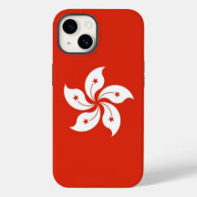 Patriottisch Apple Hoesje-Mate, Hong Kong Flag Hoe