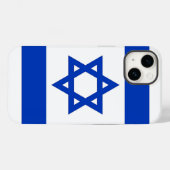 Patriottisch Apple Hoesje-Mate, Israël vlag Hoesje (Achterkant (horizontaal))