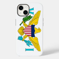 Patriottisch Apple Hoesje-Mate, Maagdeneilanden