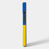 Patriottisch Apple Hoesje-Mate, Oekraïne vlag Hoes (Achterkant / Links)