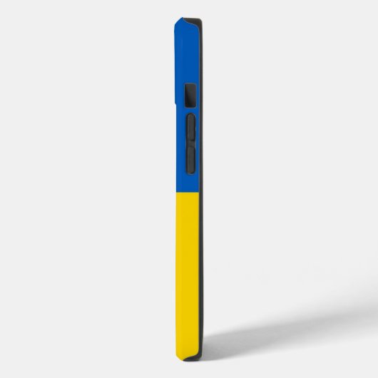 Patriottisch Apple Hoesje-Mate, Oekraïne vlag Hoes (Achterkant / Links)