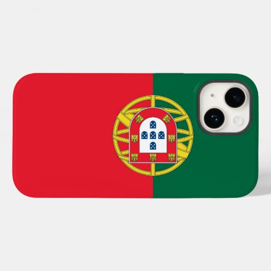 Patriottisch Apple Hoesje-Mate, Portugal vlag Hoes (Achterkant (horizontaal))