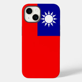 Patriottisch Apple Hoesje-Mate, Taiwan vlag Hoesje