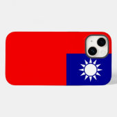 Patriottisch Apple Hoesje-Mate, Taiwan vlag Hoesje (Achterkant (horizontaal))