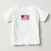Patriottisch babyshirt (Voorkant)