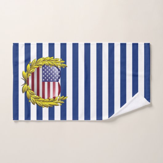 Patriottisch Bad Handdoek (Handdoek)