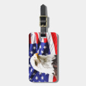 Patriottisch Bagagelabel (Voorkant verticaal)