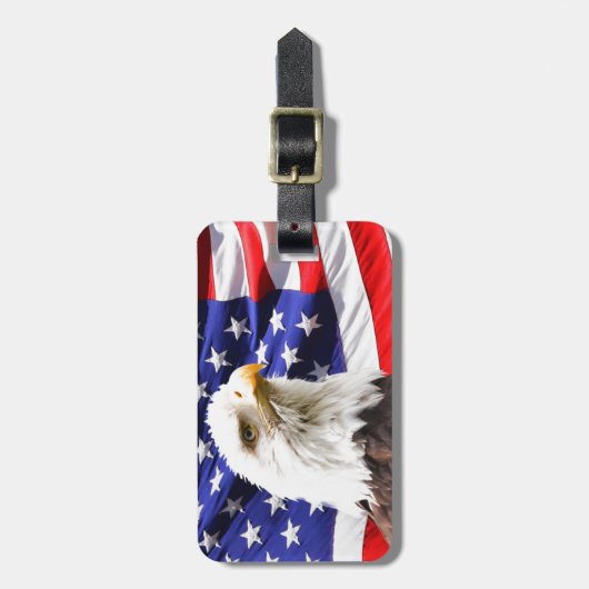 Patriottisch Bagagelabel (Voorkant verticaal)