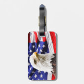 Patriottisch Bagagelabel (Achterkant verticaal)
