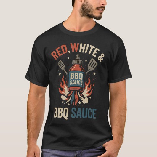 Patriottisch BBQ T-shirt (Voorkant)