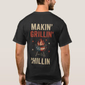 Patriottisch BBQ T-shirt (Achterkant)