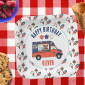 Patriottisch Beer ijsfeest Verjaardag Papieren Bordje