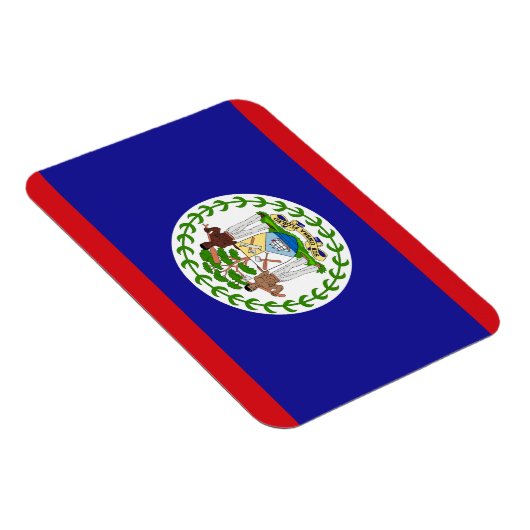 Patriottisch Belizean Flag Magnet Magneet (Rechterzijde)