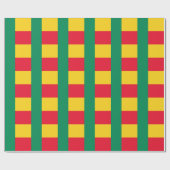 Patriottisch Benins Vlag Inpakpapier (Vlak)