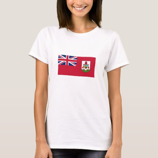 Patriottisch Bermuda Vlag T-shirt (Voorkant)
