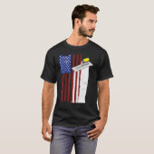 Patriottisch betonviniserbouwwerker ons t-shirt (Voorkant volledig)