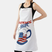 Patriottisch bier schort (Insitu)