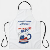 Patriottisch bier schort (Voorkant)