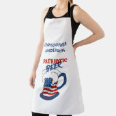 Patriottisch bier schort (Insitu)