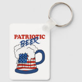 Patriottisch bier sleutelhanger (Achterkant)