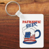 Patriottisch bier sleutelhanger (Voorkant)