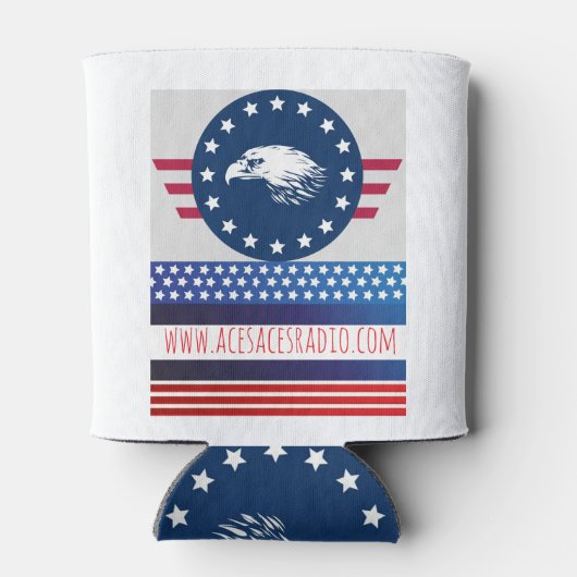 patriottisch blikjeskoeler (Achterkant)