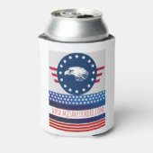 patriottisch blikjeskoeler (Blikje Achterkant)