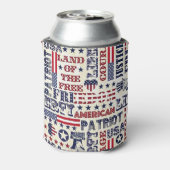 Patriottisch Blikjeskoeler (Blikje Achterkant)