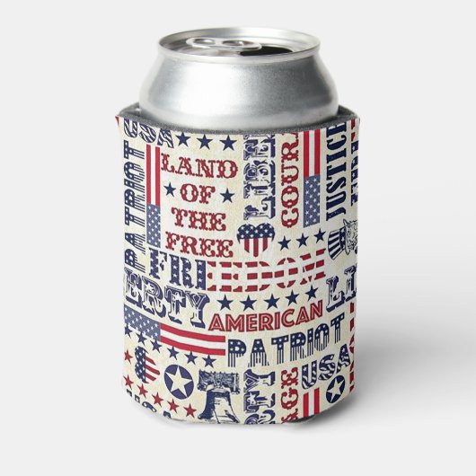 Patriottisch Blikjeskoeler (Blikje Achterkant)