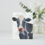 Patriottisch Boerderij - Koe Briefkaart (Staand voorkant)