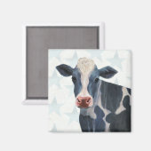 Patriottisch Boerderij - Koe Magneet (Voorkant / Achterkant)