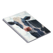 Patriottisch Boerderij - Koe Notitieboek (Rechterzijde)