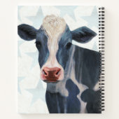Patriottisch Boerderij - Koe Notitieboek (Achterkant)