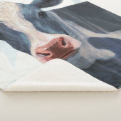 Patriottisch Boerderij - Koe Sherpa Deken (3/4)