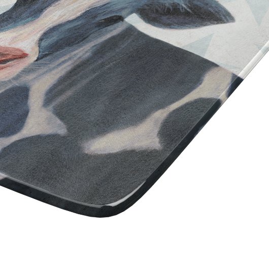 Patriottisch Boerderij - Koe Snijplank (Hoek)