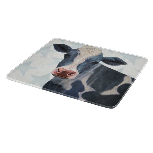 Patriottisch Boerderij - Koe Snijplank (Hoek)