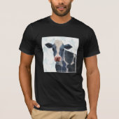 Patriottisch Boerderij - Koe T-shirt (Voorkant)