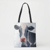Patriottisch Boerderij - Koe Tote Bag (Voorkant)