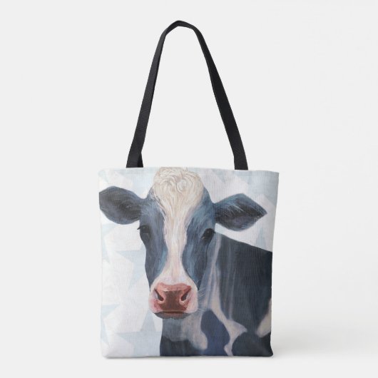 Patriottisch Boerderij - Koe Tote Bag (Achterkant)