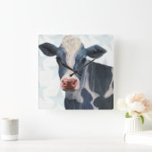 Patriottisch Boerderij - Koe Vierkante Klok (Huis)