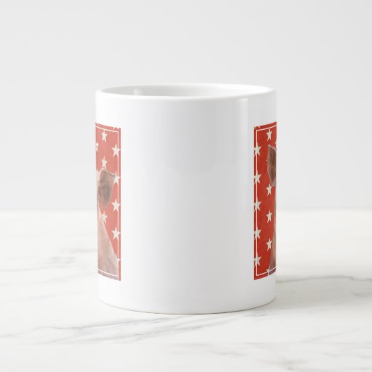 Patriottisch Boerderij - Varkens Grote Koffiekop (Voorkant)