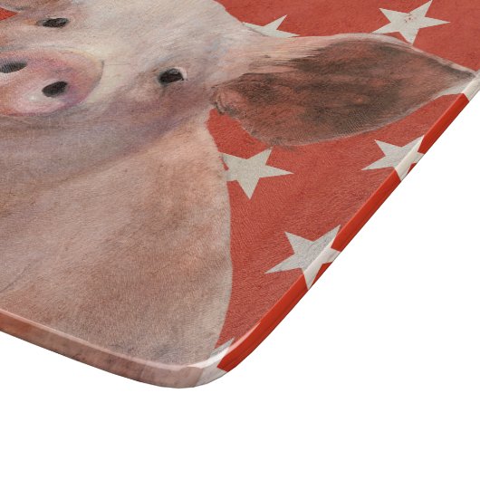 Patriottisch Boerderij - Varkens Snijplank (Hoek)